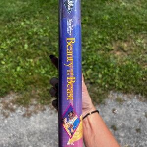 Disney Beauty and the Beast VHS original black diamond